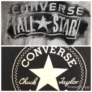 2 Converse Shirts - Sz M